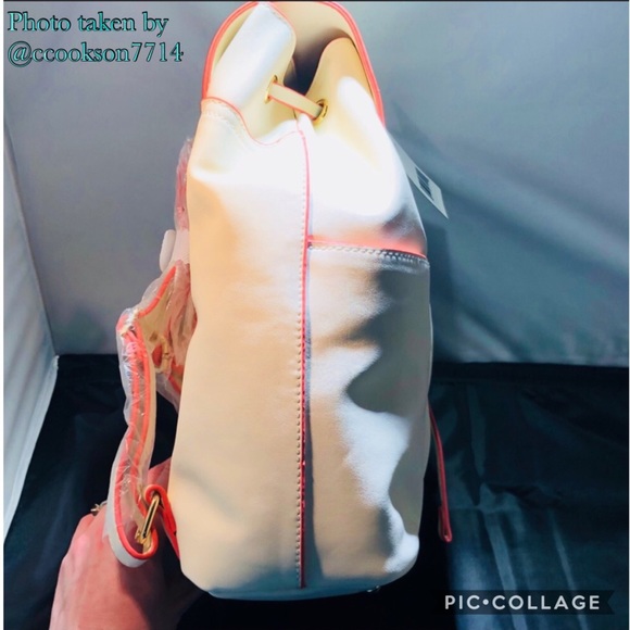 Boutique-Tracy Negoshian Tracy cream midi backpack - Picture 5 of 8